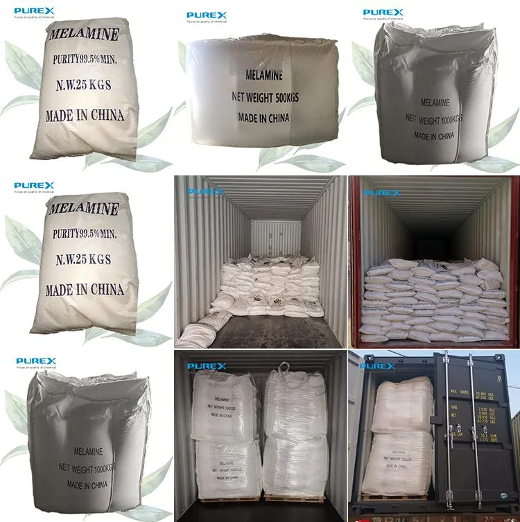 Melamine Fast Shipment CAS 108-78-1 C3h6n6 Chemical Price 99.8% Min Melamine Powder